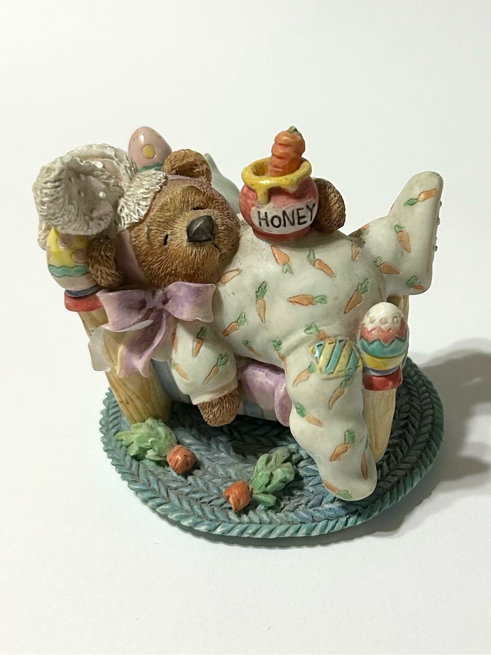 4/$20 Tender Tucker Cherished Teddies When The Going Gets Tough…Take A Nap *FLAW